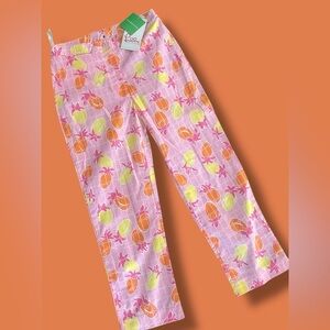 Vtg Lilly Pulitzer Liza Capri pants NWT